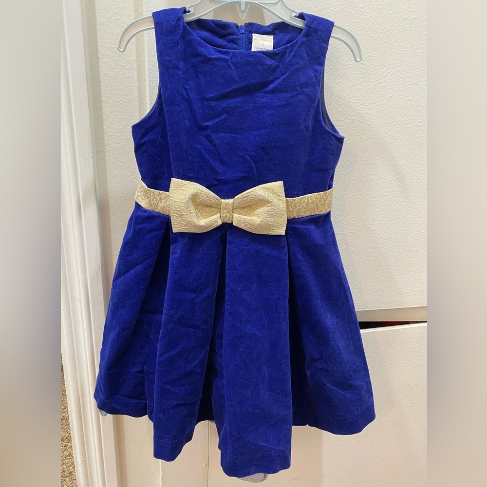 Girls’ Navy Dress